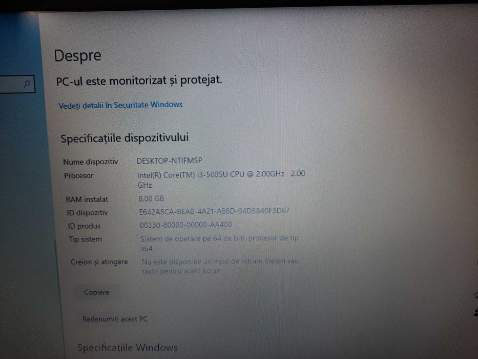 Laptop Asus X540L I3 5005U, 8GB DDR3, SSD 480GB, nVidia 920