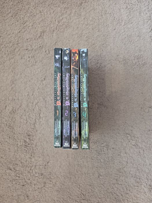 D, a vámpírvadász manga magyarul/Hungarian language complet set 
(Csak egyben eladó)