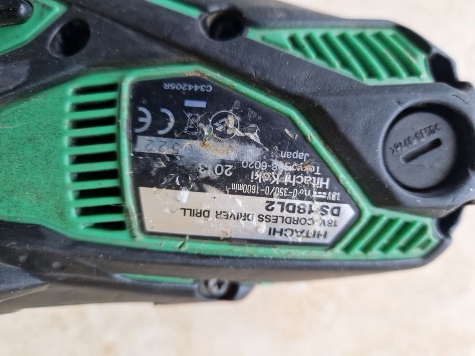 Hikoki DV 18 DBSL , Hitachi DS 18 DL 2 - masini de gaurit si insurubat