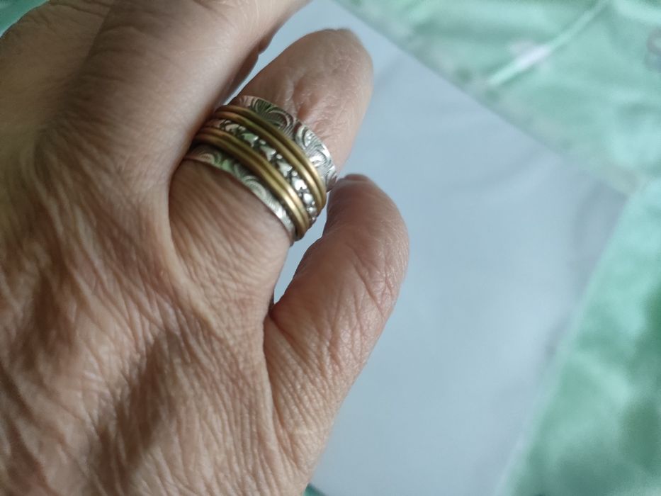 Inel argint antistres