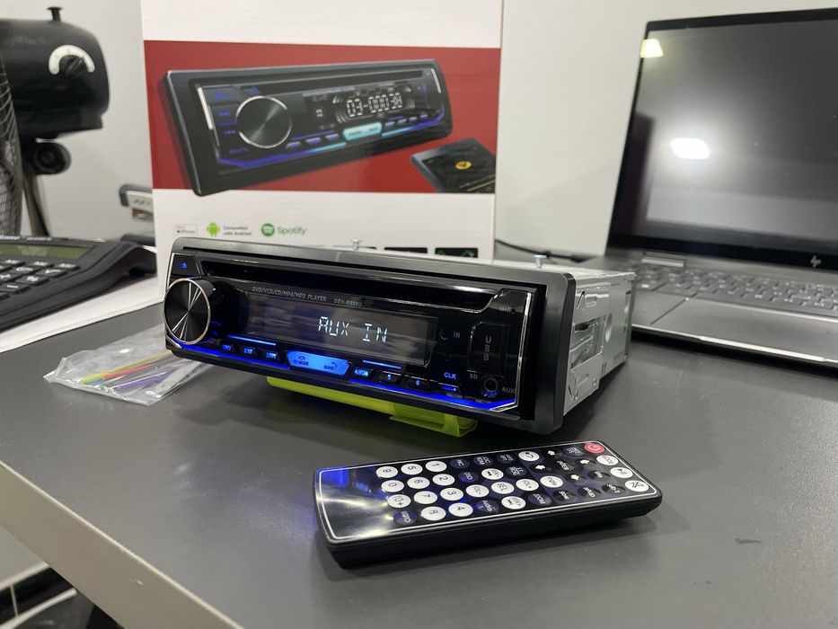 Pioneer magnitafon Yangi super Disk dvd mp3 Blutus Aux usb  universal