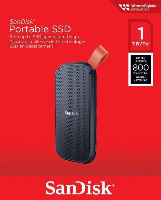 Sandisk portable SSD 1Tb б/у