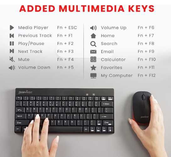 Безжична клавиатура и мишка Perixx PERIDUO-712B