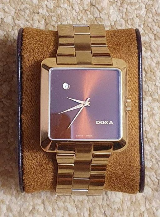 Ceas Doxa Grafic Gold Plated PVD
