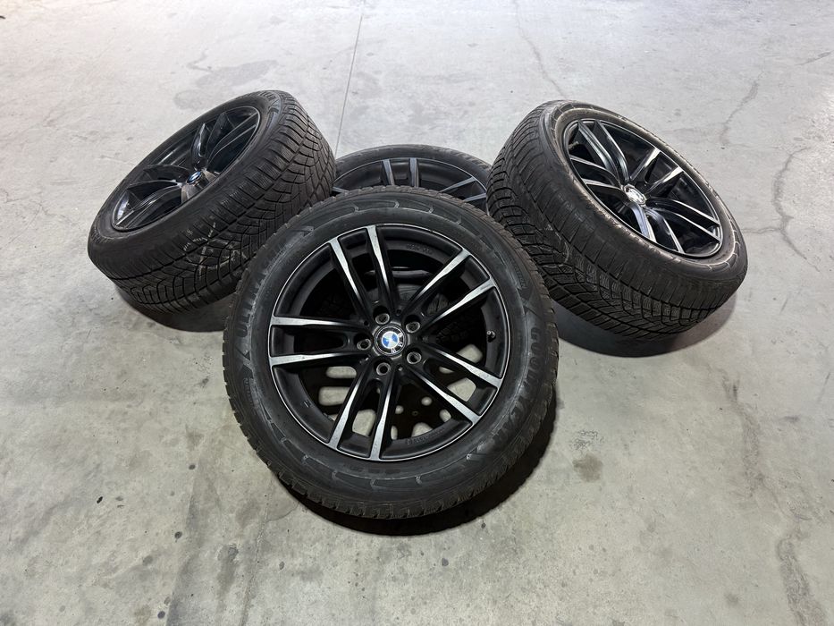 Jante aliaj BMW G30 r17 + anvelope iarna