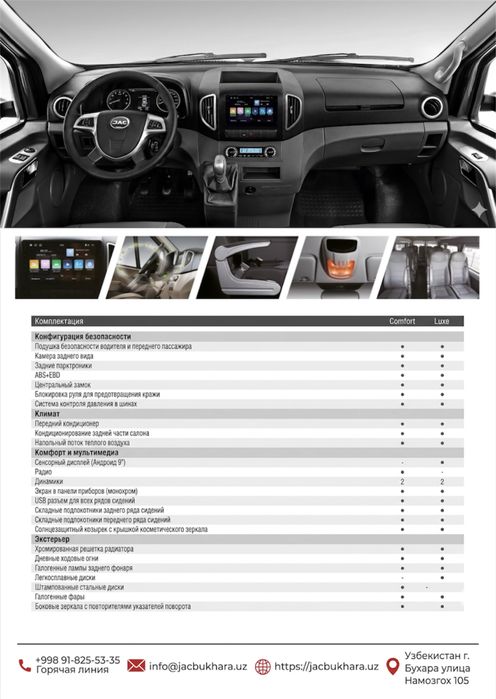 JAC Sunray новые 16 мест