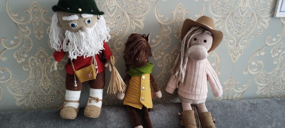Игрушки рукадельные