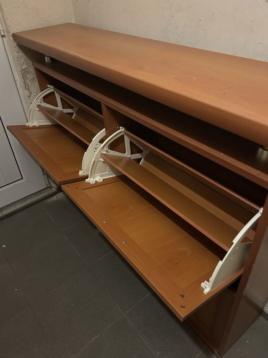 Портманто комплект с огледало,закачалка и горна козирка