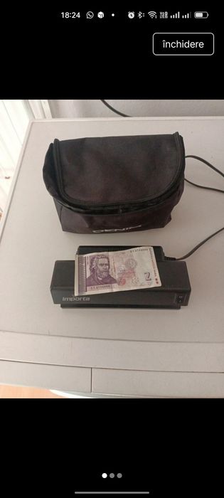 Aparat pentru detectat bancnote
