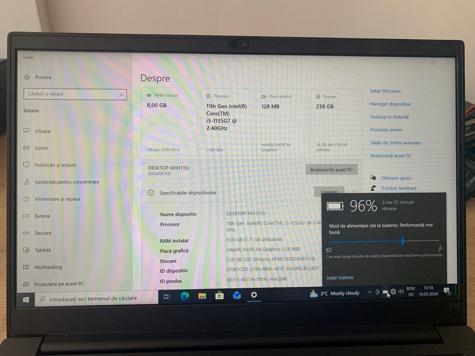 Laptop Lenovo thinkpad