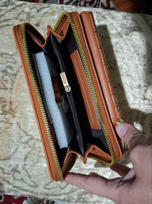 Сумка клатч через плечо 2 в 1