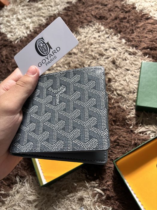 Goyard портфейл – черен, луксозен модел с кути