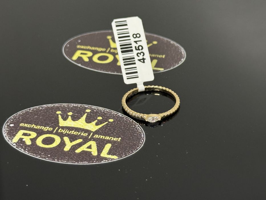 Bijuteria ROYAL : Inel AUR 14K NOU / 0.97 GR