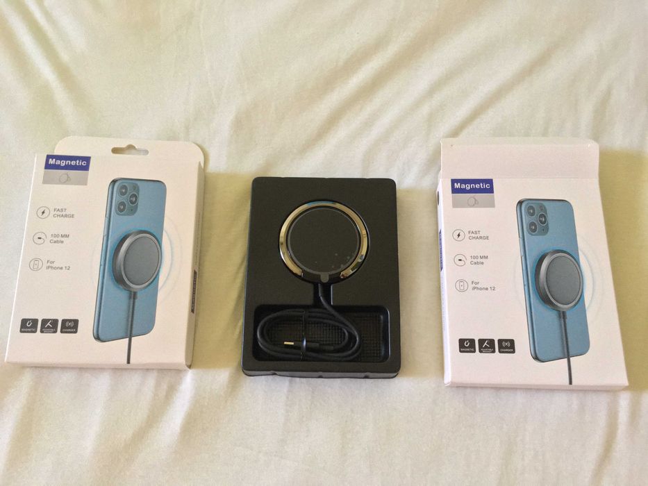 incarcator wireless iphone 8, X, XS, XR, 11, 12, 13, 14, 15, 16, nou