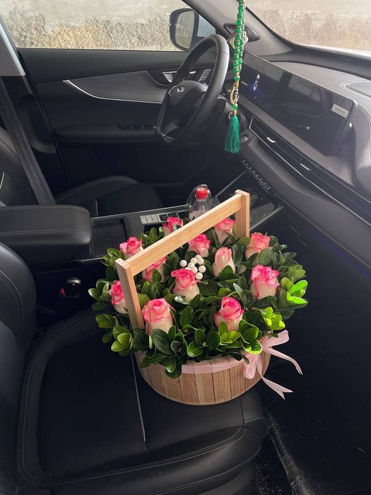 Букет цветы гуллар атиргул gul buket atirgul роза