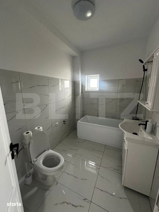 Apartament cu 3 camere semifinisat, 70 mp, zona Uzina de Apa