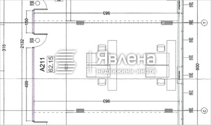 Дава се под наем Офис в Варна, Младост 1 - 62 кв.м за 434 € - Снимка #1