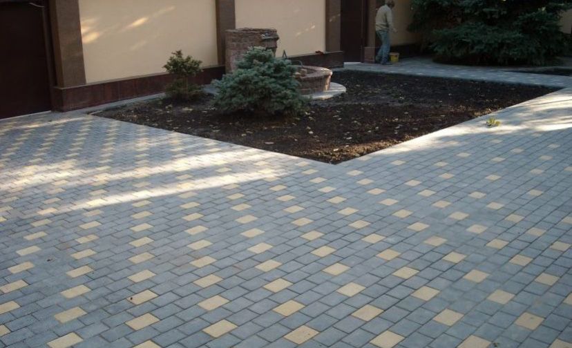 Тротуарная плитка, брусчатка, поребрики