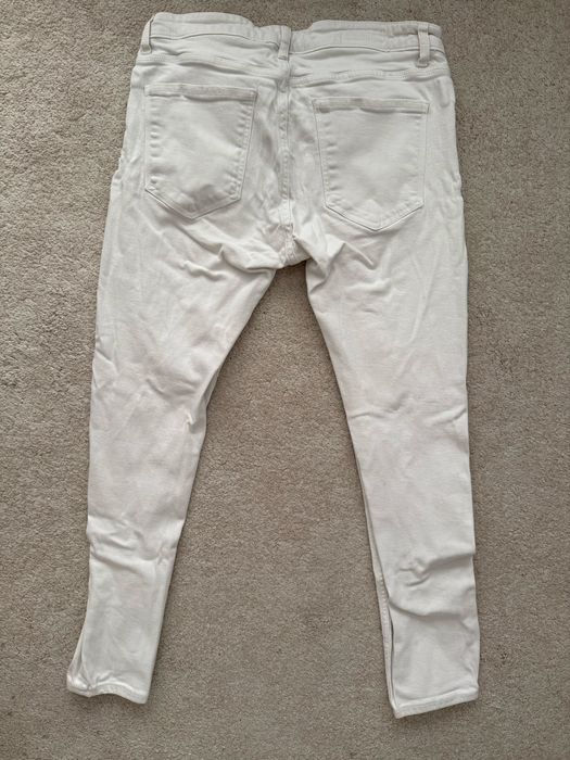 Blugi Albi Zara