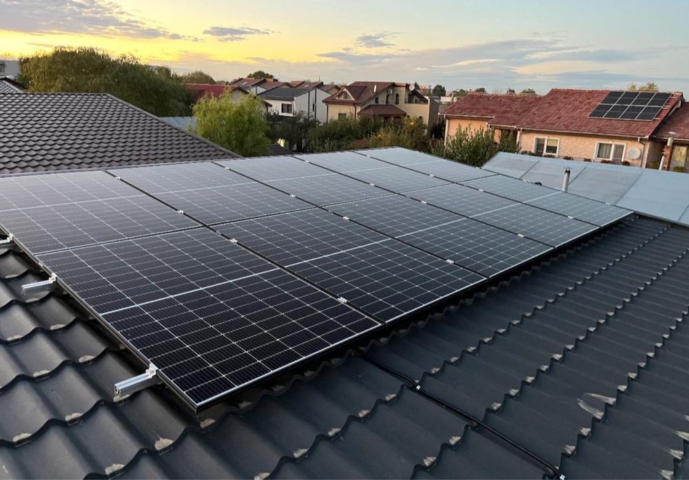 Vila moderna Tunari-intrare Pipera, complet mobilata, panouri solare