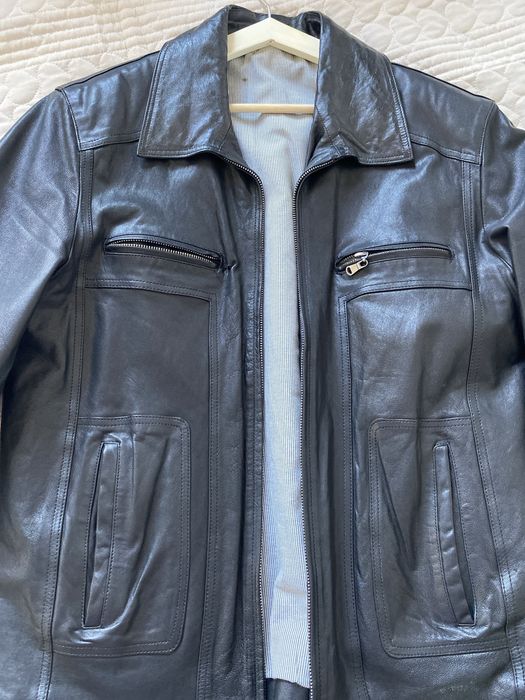 Куртка кожанная мужская