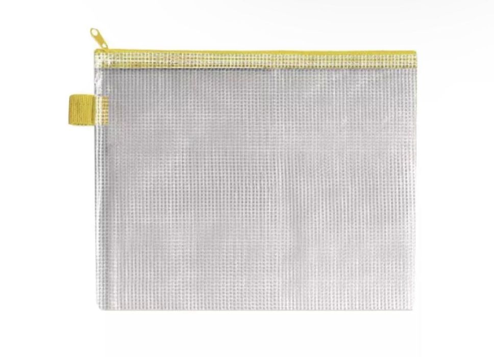 Прозрачен Несесер с Цип Аксесоари