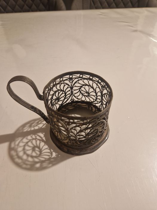 Подстаканник из мельхиора