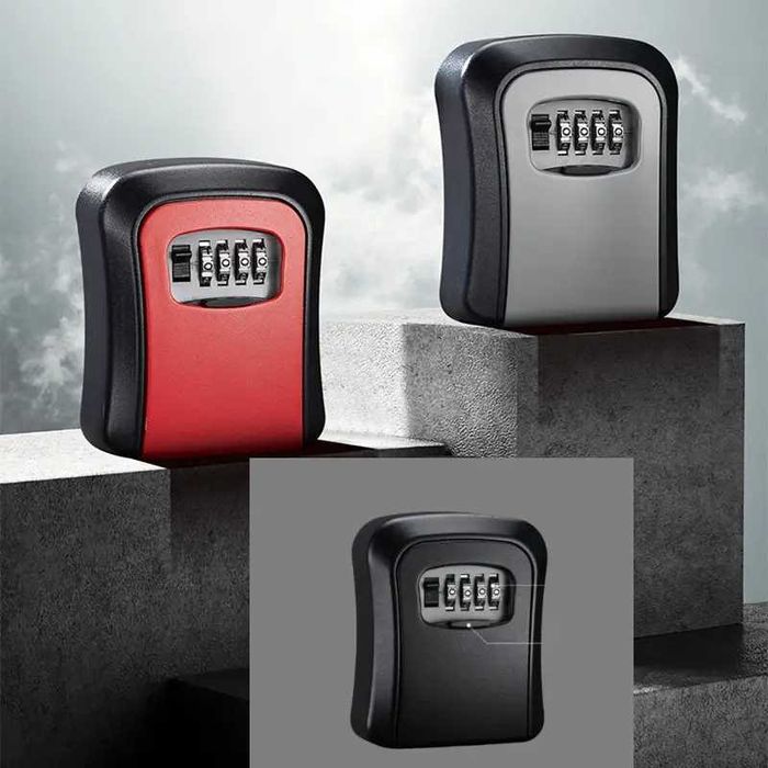 Метална Сейф Кутия за Ключове с Код за дома AirBnB Booking Хотел Гараж