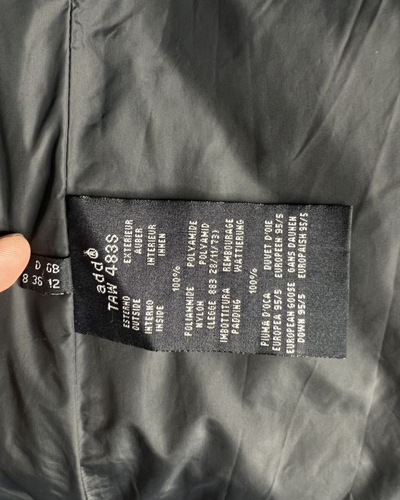 Geacă tip trench ADD cu puf si pene