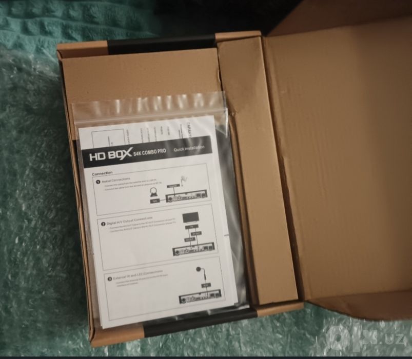 HDBOX  4K combo pro новый последная модель