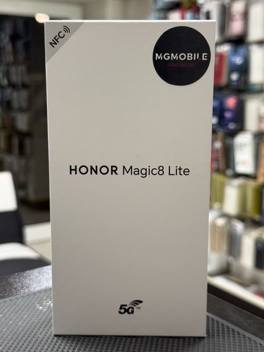 Honor Magic 8 Lite,Midnight Black,512GB/8GB RAM *ЧистоНов*2г Гаранция*