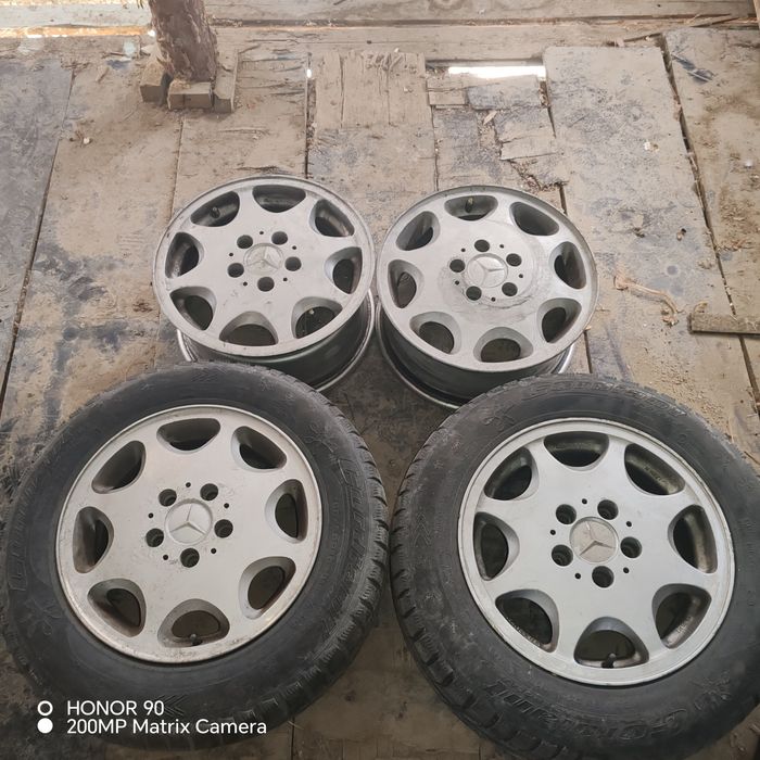 Мерседес 124 рамашка диск сатылады R15