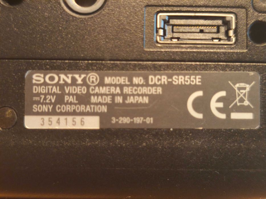 Видео камера SONY Handycam DCR-SR55E, 40GB HDD Video Camera