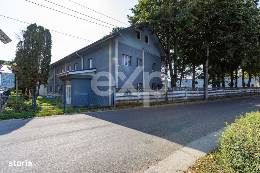 DE INCHIRIAT | Cladire de birouri P+1 | 476 mp | Cal Moinesti-zona ind