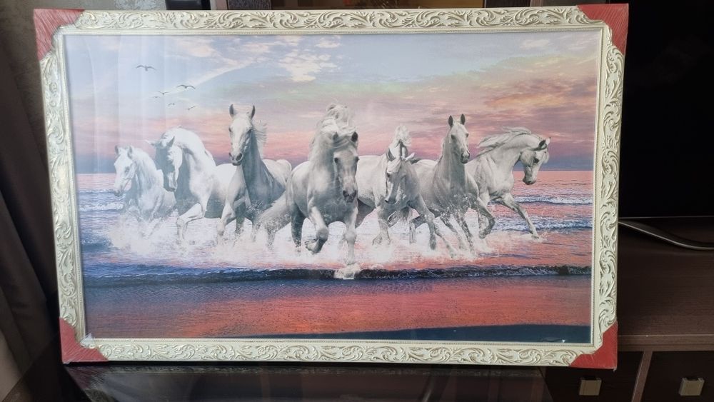 "Кони в яблоках" картина