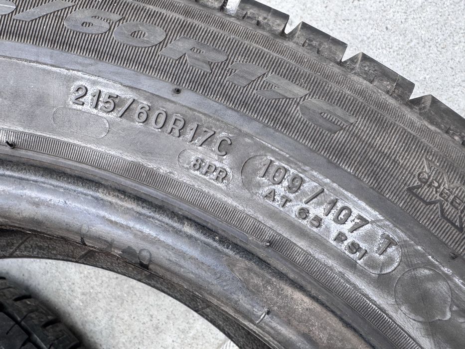 215/60/R17C Micnelin Agilis 2бр летни бус dot4820