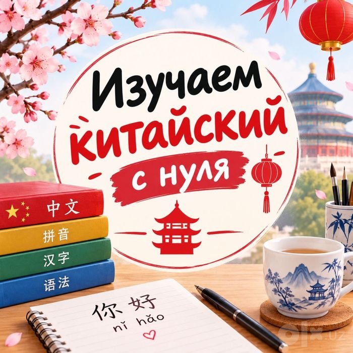 Обучаю китайский с нуля в оффлайн