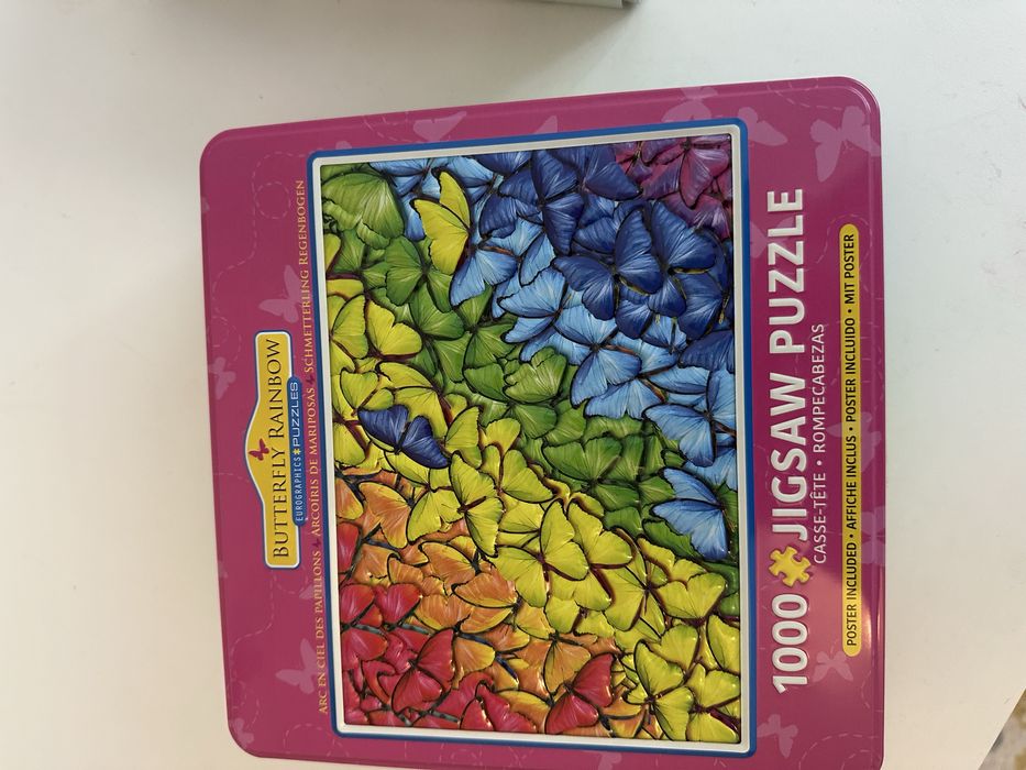 Puzzle 1000 piese – Butterfly Rainbow