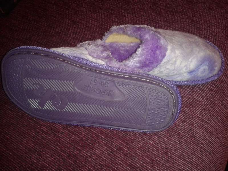 Домашни дамски пантофи в 2 цвята