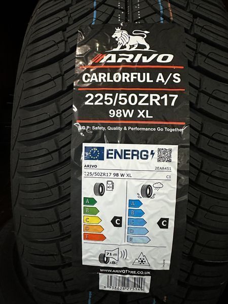Нови Всесезонни Гуми Arivo Carlorful A/S 225/50R17 98W Xl БОРД