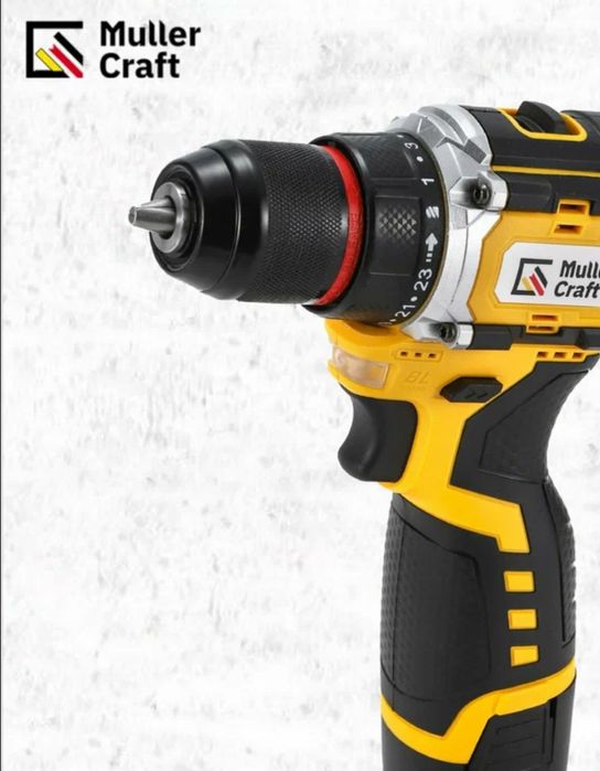 Muller Craf Akkumulyatorli shurup buragich cho'tkasiz 18V  asbobli