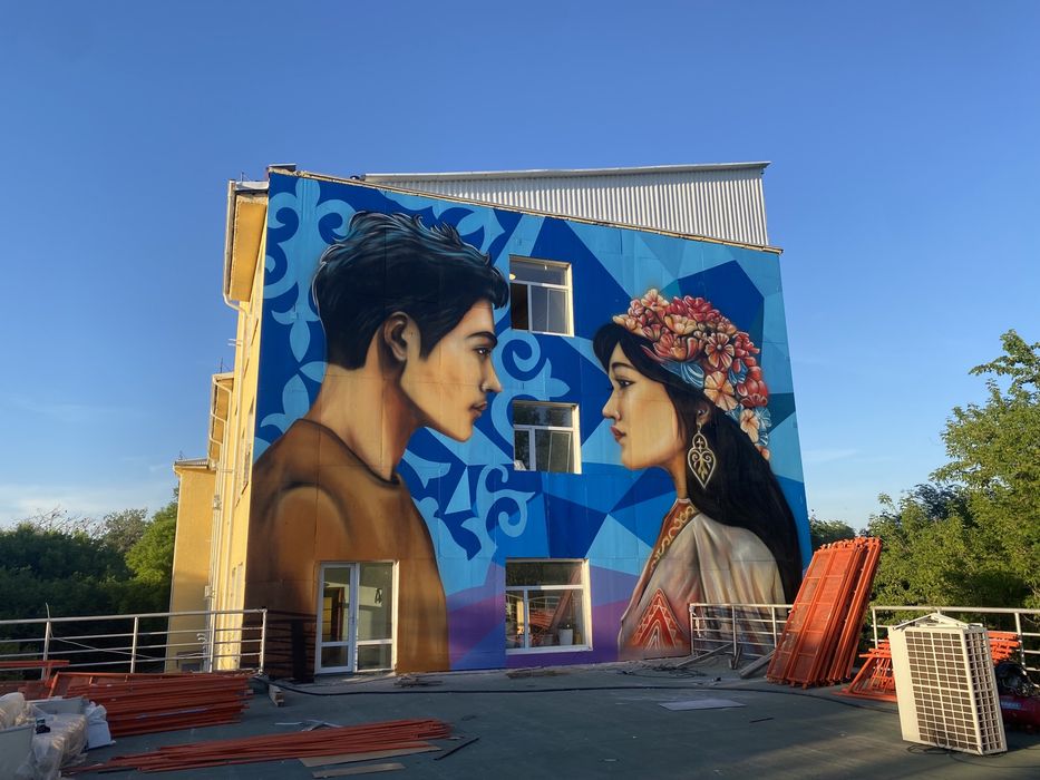 Мурал, граффити, росписи стен