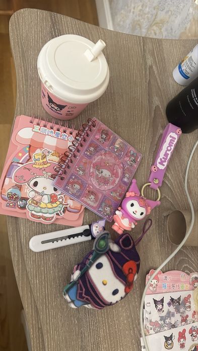 Kuromi блокнот, лампа, брелок