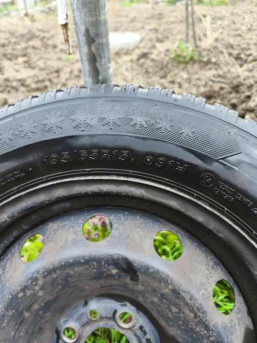 4бр. Железни джанти 4х98 15 /джанти с гуми (зимни)