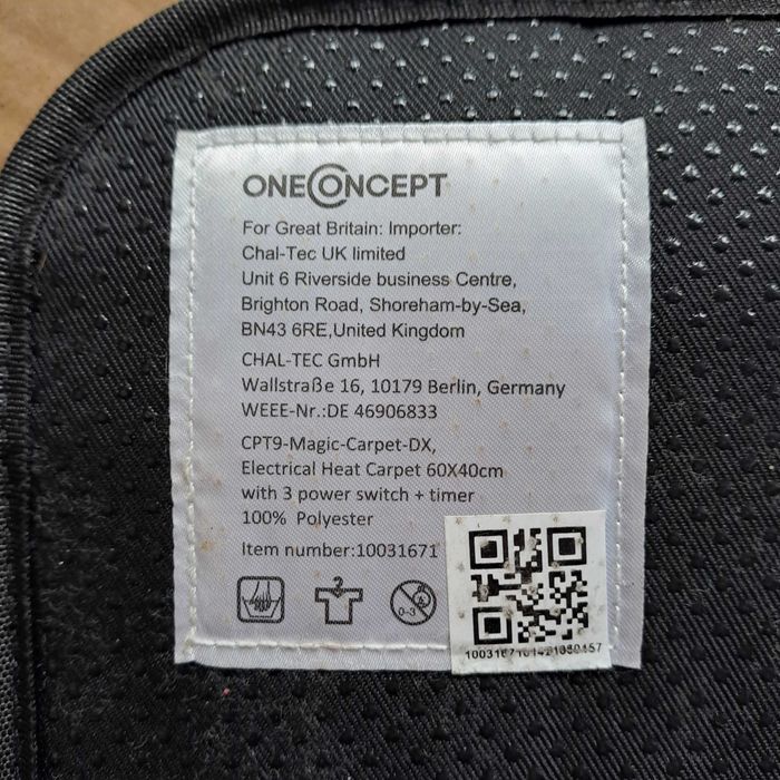 Preș încălzit electric 120W cu temporizator