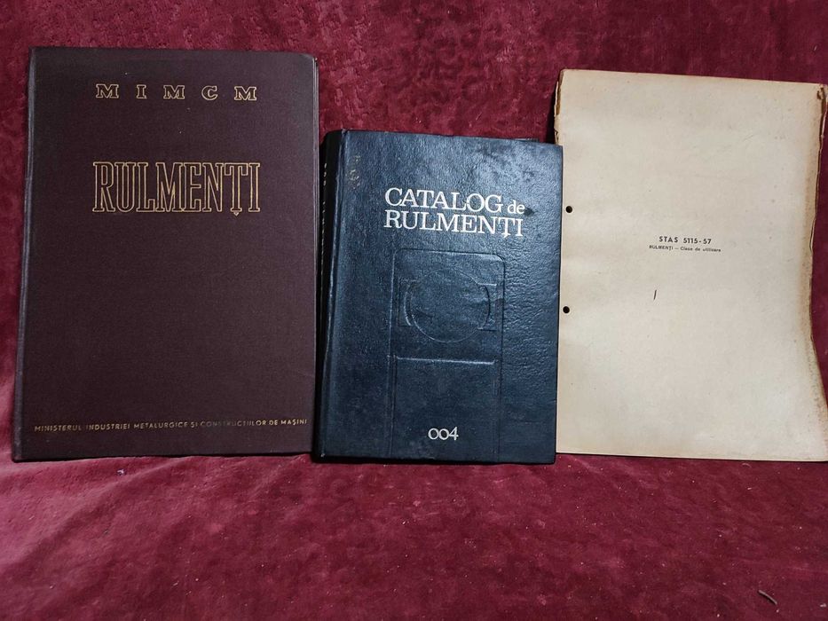 Vechi carti + STAS-clase de utilizare despre rulmenti