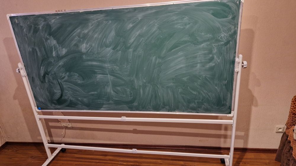 Маркерная доска двусторонняя