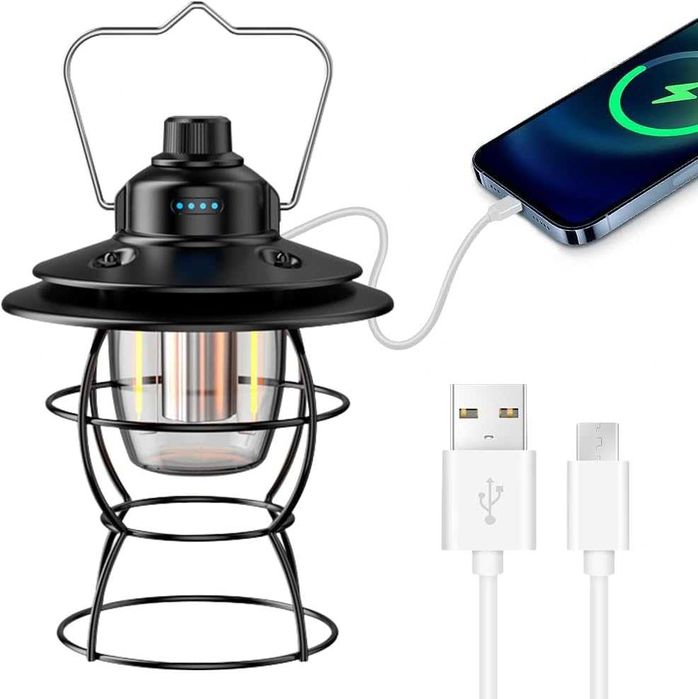 Lampa de exterior, camping, baterie externa 2000  mAh