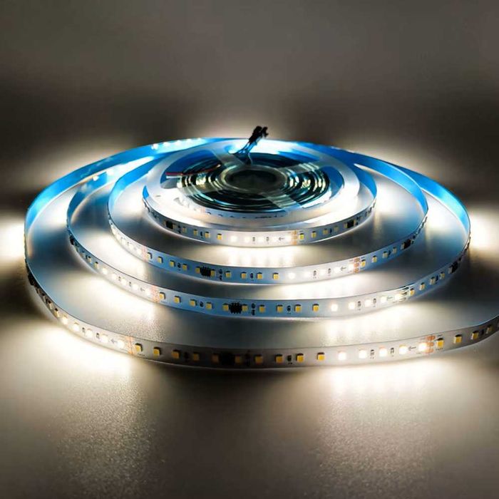 Белая адресная бегущая LED лента ws2811
