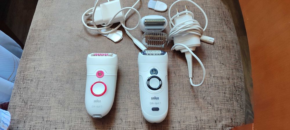 Епилатор Braun Silk Epil 5 и Braun Silk Epil 7